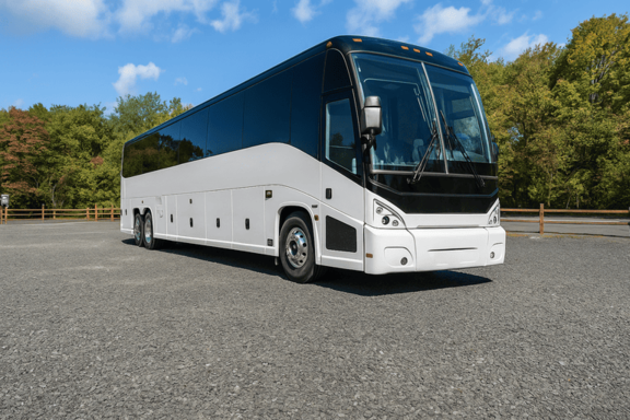 Charter Bus Rental Rialto 56 Passenger Charter Bus