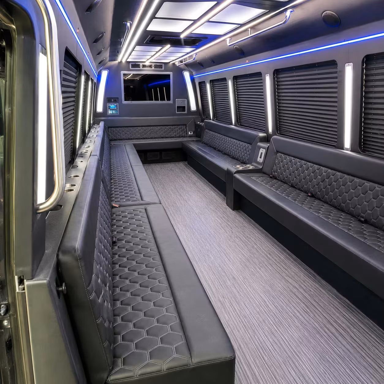 party bus interior