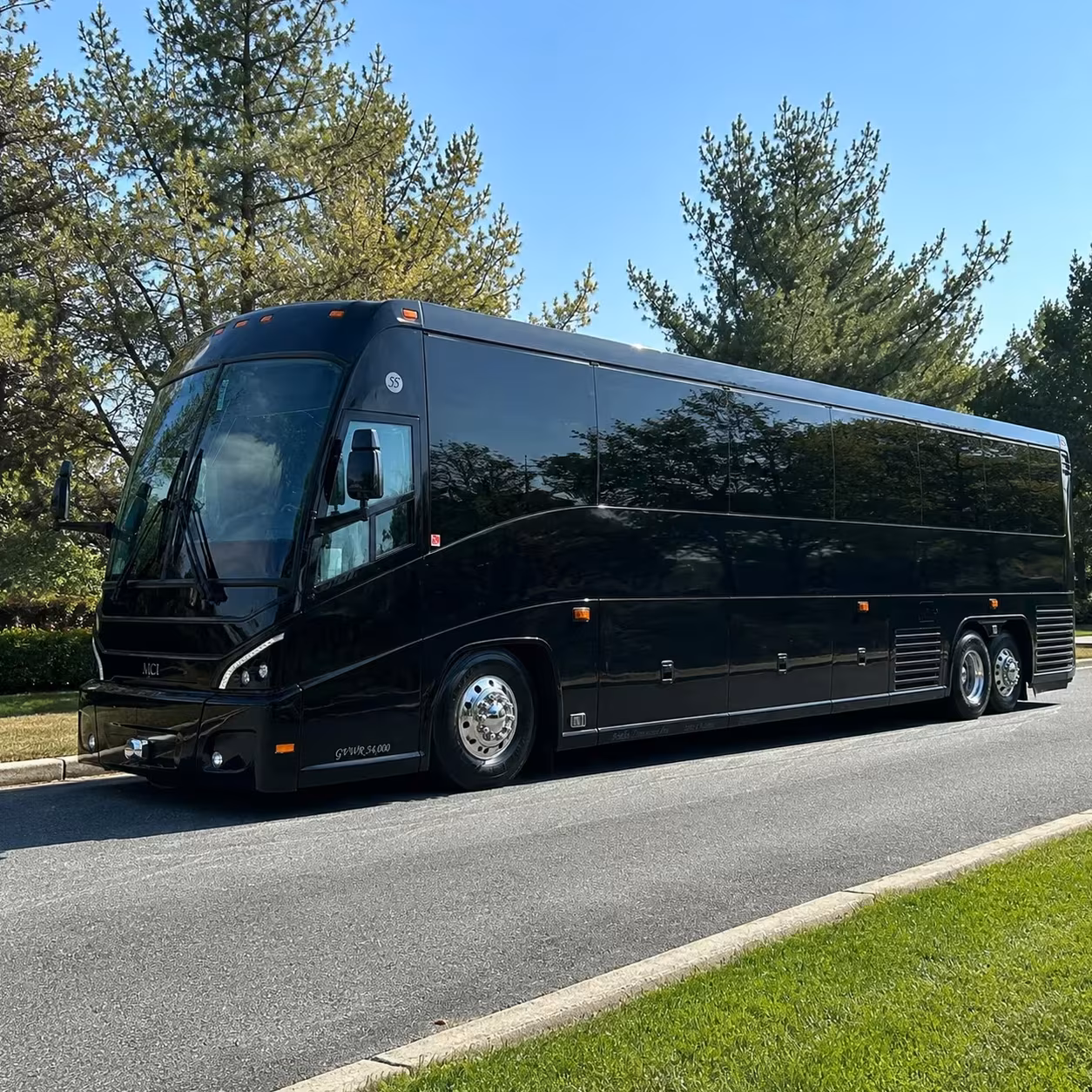 rialto airport and long distance bus rentals for government groups