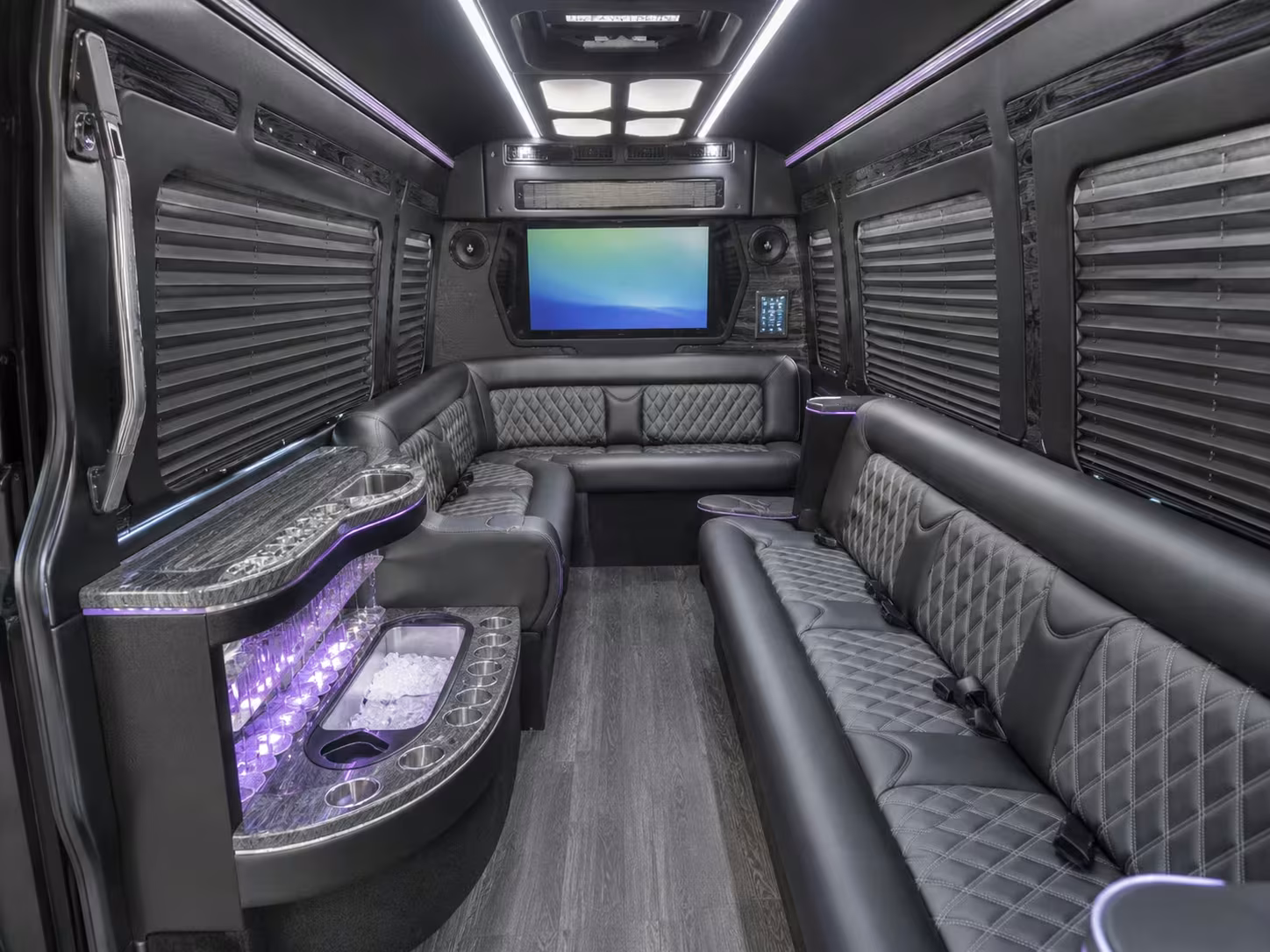 sprinter limousine inside