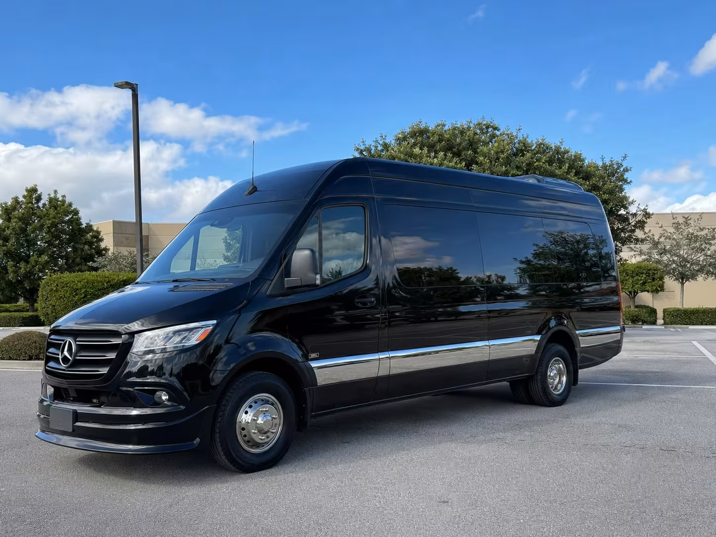 sprinter van with driver